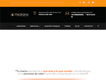 Tablet Screenshot of medranopublicidad.com